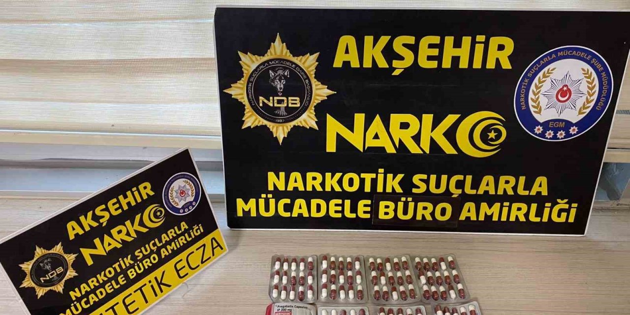 Akşehir’de Uyuşturucu Hap Ele Geçirildi