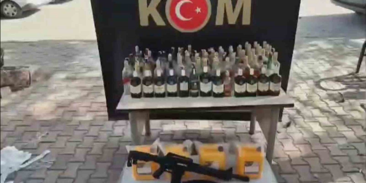Alkol Kaçakçılarını Boş Şişeler Ele Verdi