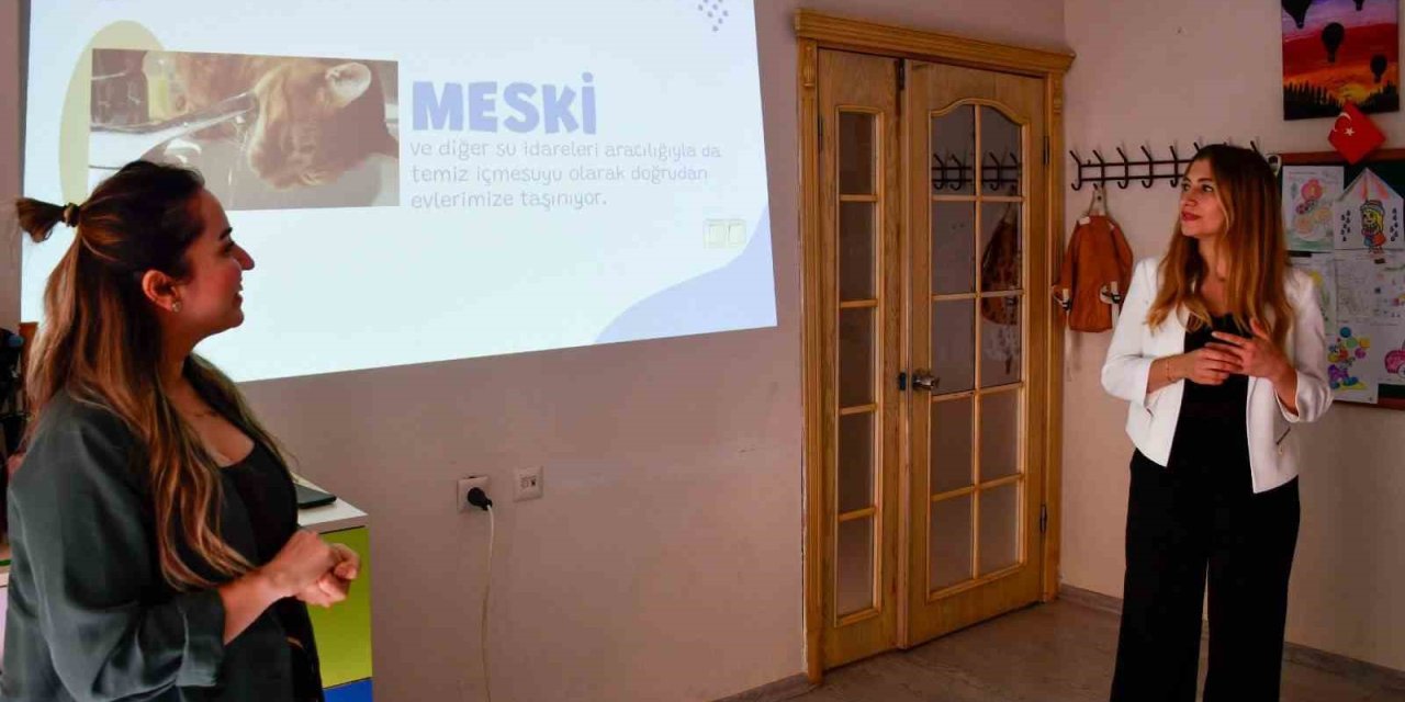 Meski Özel İhtiyaçlı Öğrencilere Su Tasarrufunu Anlattı