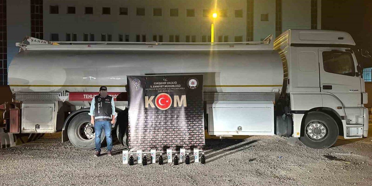 Polis Ekiplerince 17 Bin 785 Litre Kaçak/karışımlı Akaryakıt Ve 1 Şüpheli Yakalandı