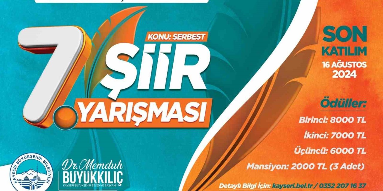 Geleneksel Şiir Yarışması’nın 7.’si Başladı