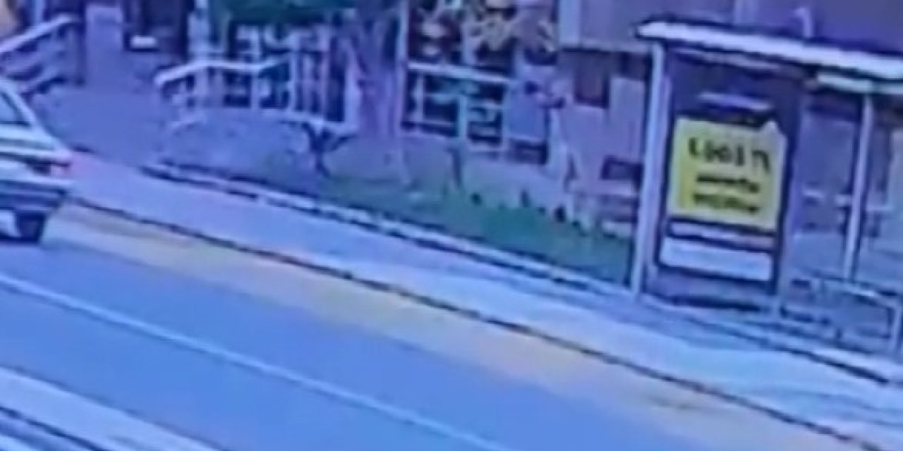 Hastane Balkonundan Düşen Bir Kişi Yaralandı: O Anlar Kamerada