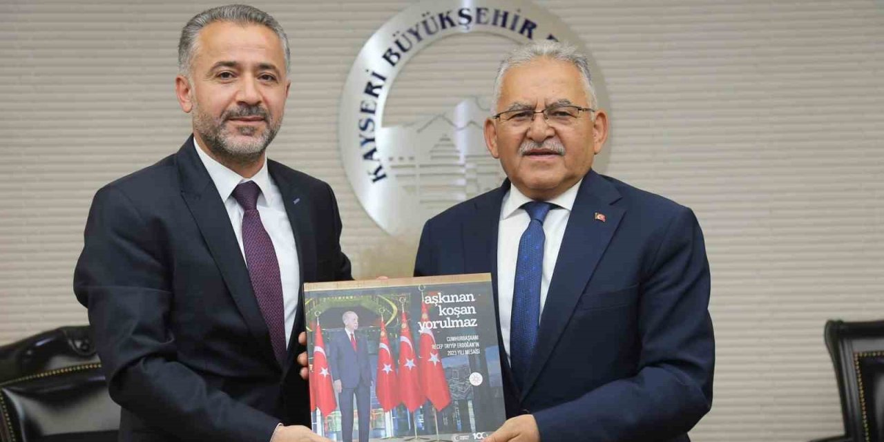 Başkan Büyükkılıç’a Ziyaretçi Yoğunluğu Sürüyor