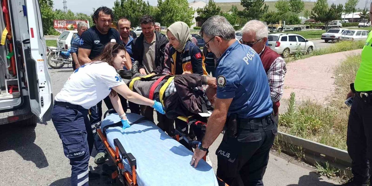 Konya’da Motosiklet Kazası: 1 Yaralı