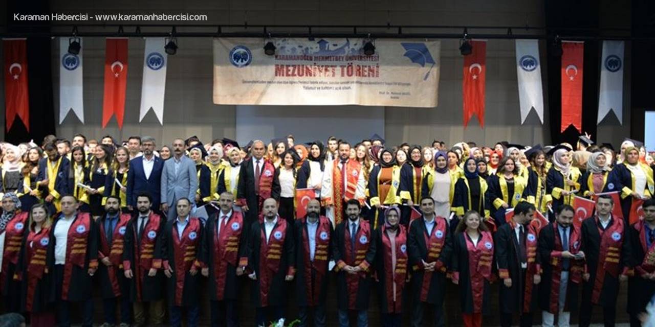 Karaman Kazım Karabekir MYO'da Mezuniyet Coşkusu