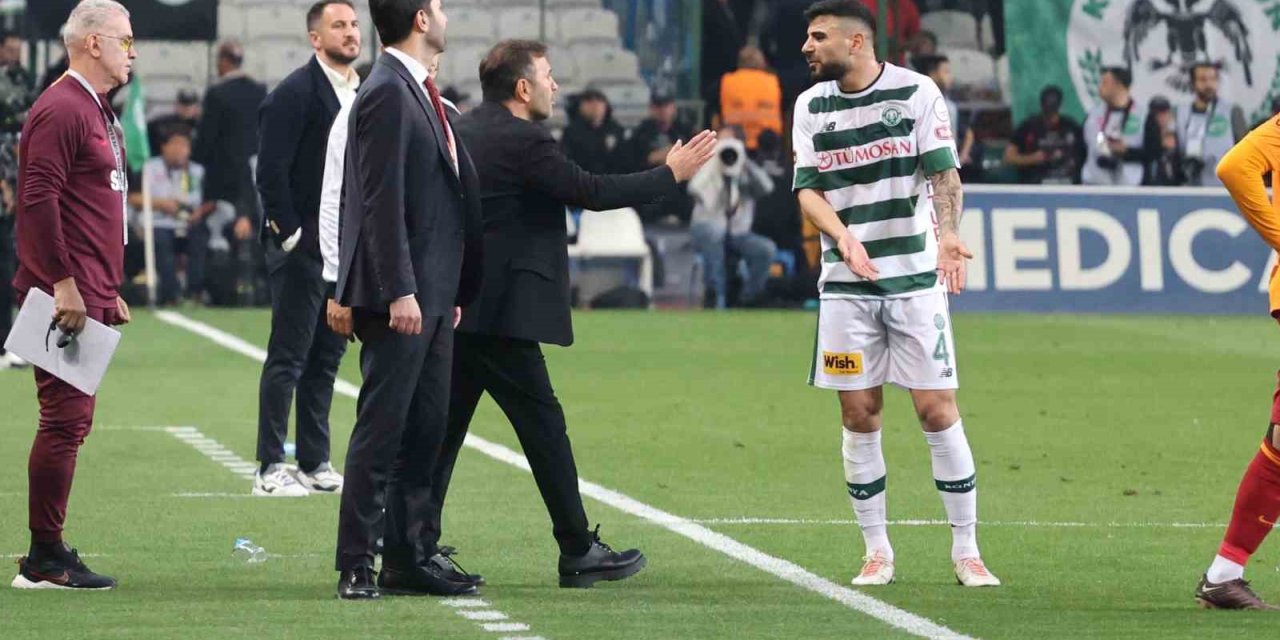 Trendyol Süper Lig: Konyaspor: 0 - Galatasaray: 1 (ilk Yarı)