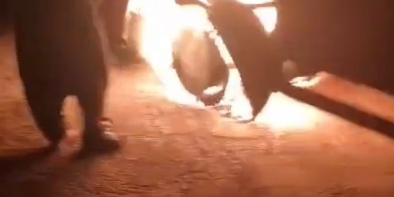 Konya’da Dinlenme Tesisinde Tırda Yangın