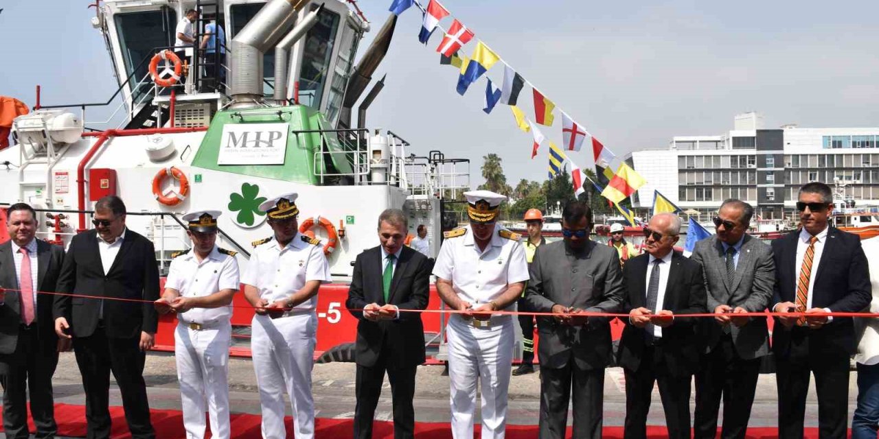 Mersin Limanı’nda Çevre Dostu Römorkör Hizmete Girdi