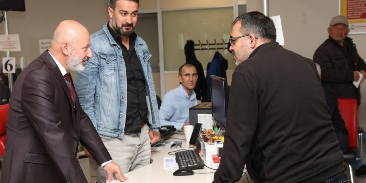 Başkan Çolakbayrakdar’dan Vatandaşlara Vergi Teşekkürü