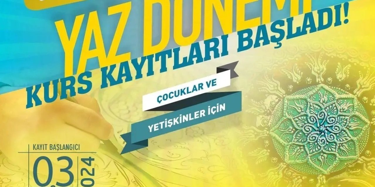 Kaymek Yaz Kursları Kayıtları Başladı