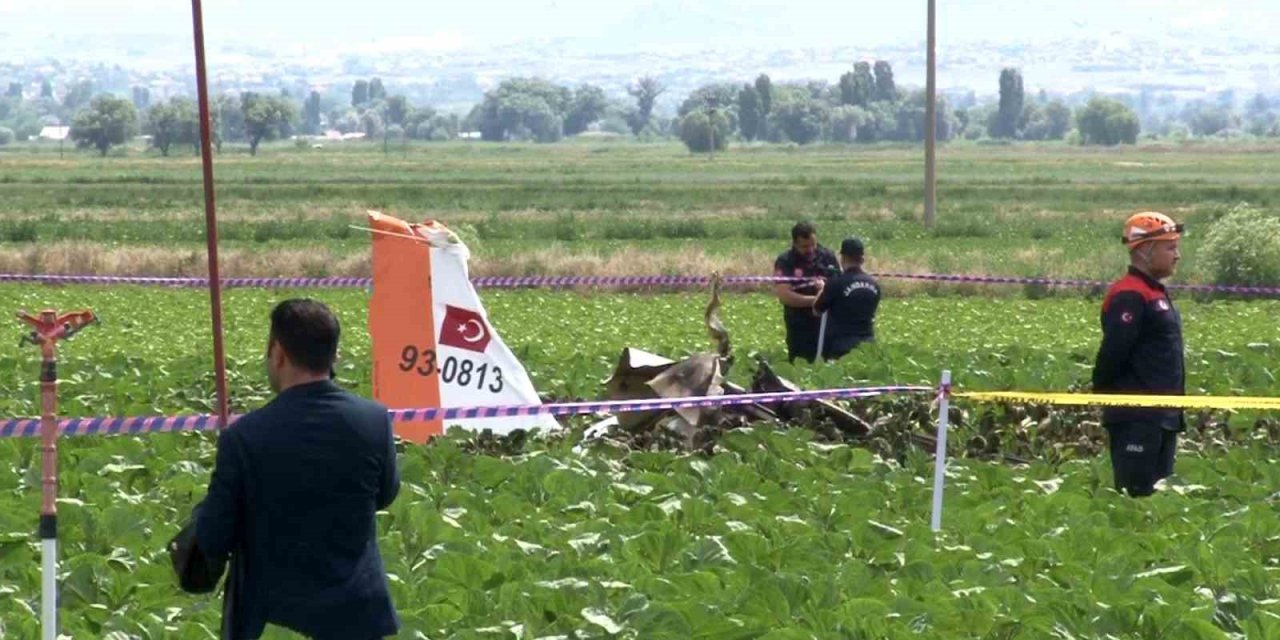 Kayseri’de Eğitim Uçağı Düştü. Mürettabattan Haber Alınamıyor...