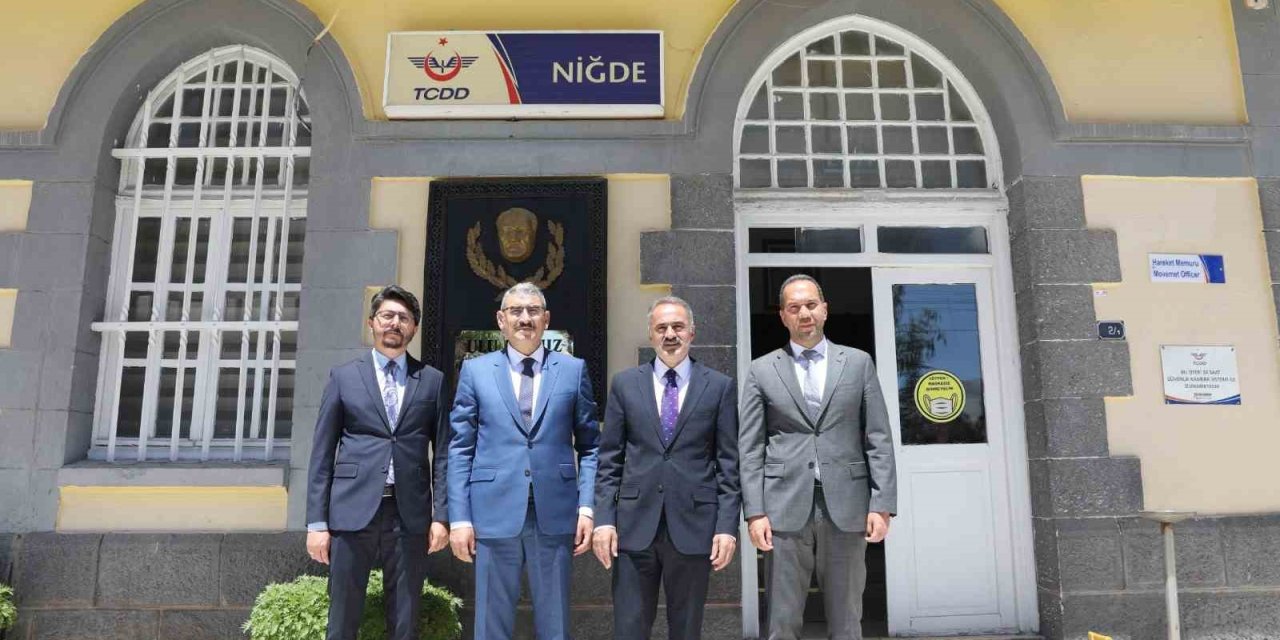 Tcdd Genel Müdürü Kurt’tan Niğde’ye Müjde