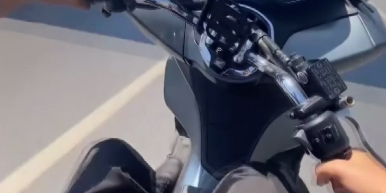 Trafiği Tehlikeye Düşüren Motosiklet Sürücüsüne 15 Bin Lira Ceza