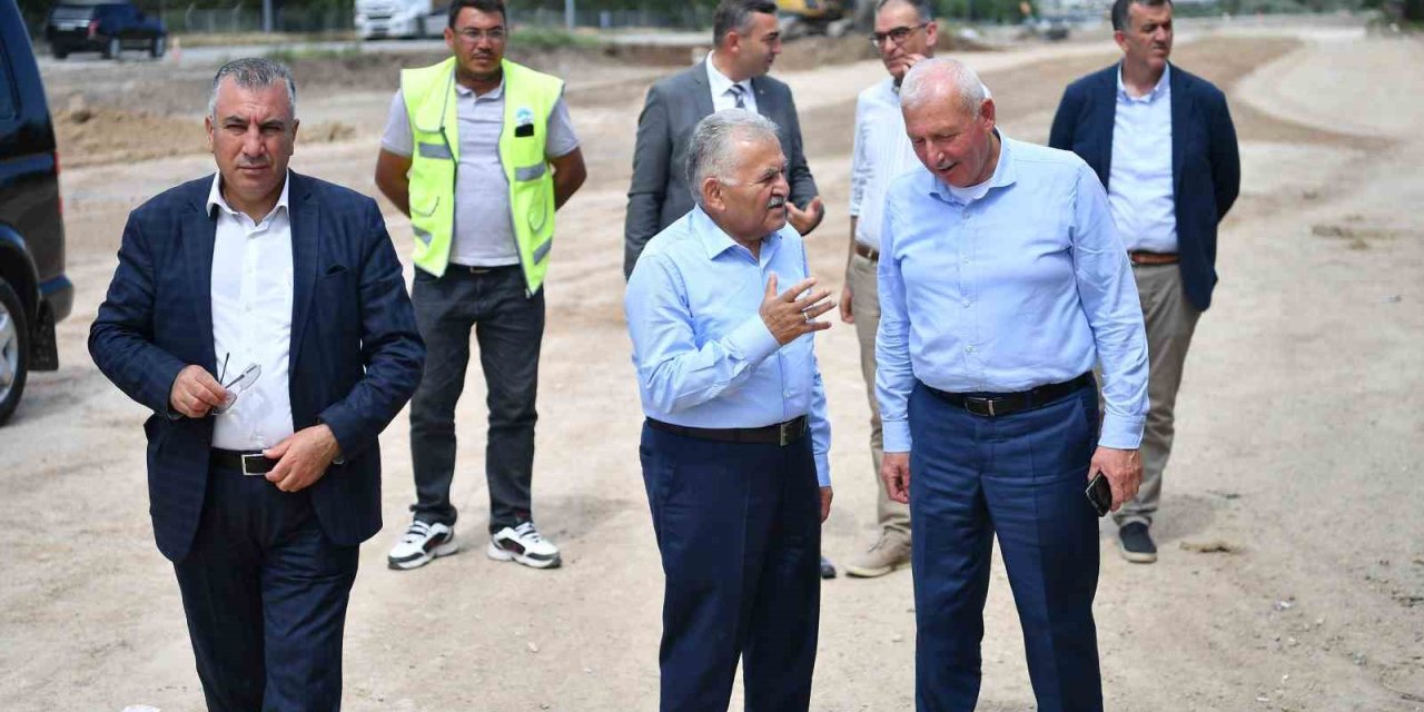 Talas Bulvarı İle Mehmet Özhaseki Bulvarı’nı Birbirine Bağlayacak Ana Arterde İnceleme