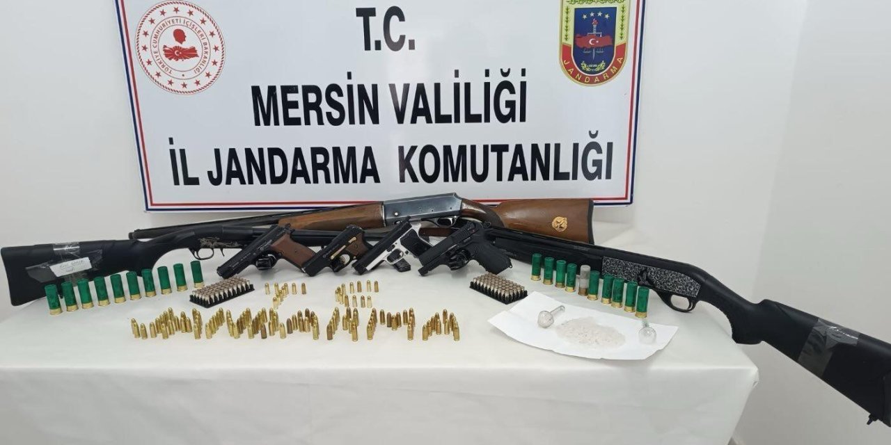 Mersin’de Silah Kaçakçılığı Operasyonu: 7 Gözaltı