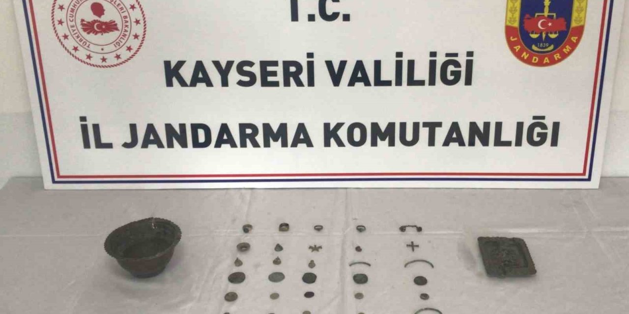 Jandarmadan Tarihi Eser Operasyonu: 1 Gözaltı