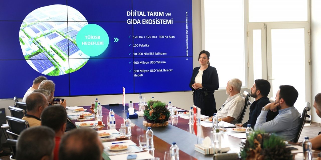 Mtso Başkanı Çakır: "hedefimiz Mersin Agropark’ta Dünya Markası Oluşturmak"