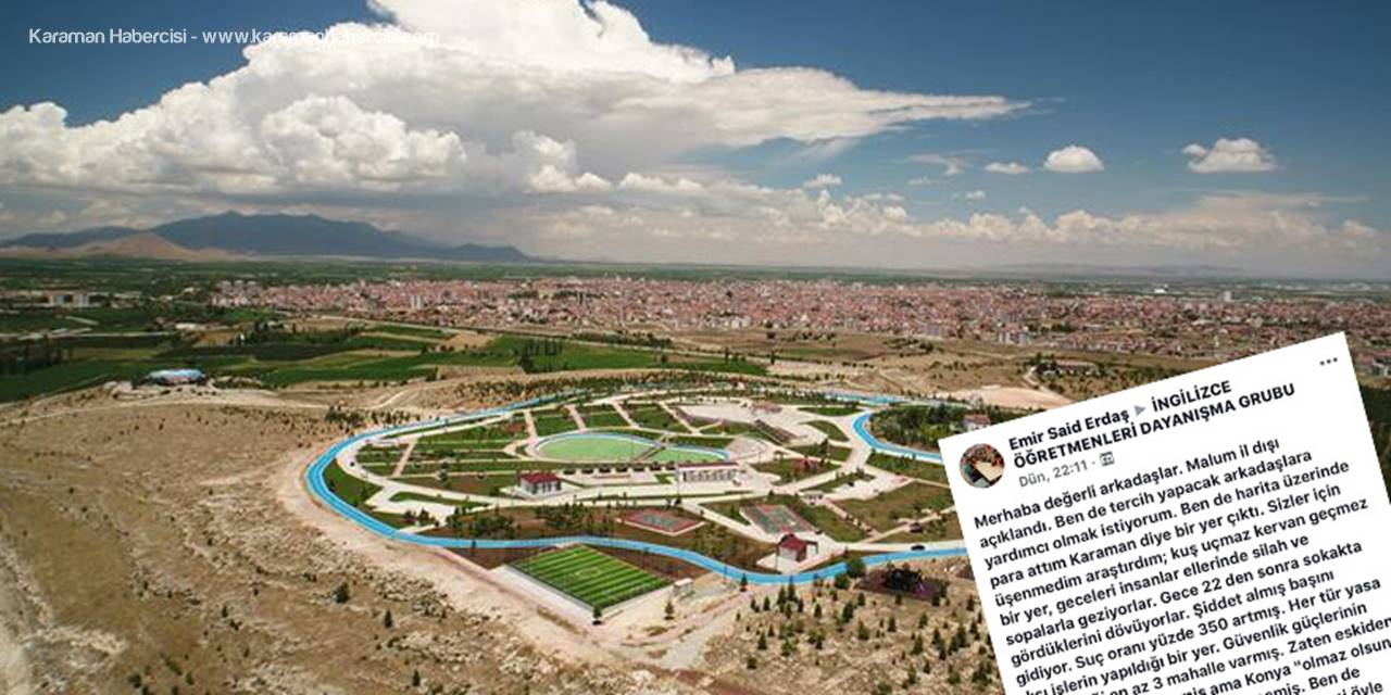 Karaman’a Bir Kurşunda Kendi Çocuğundan