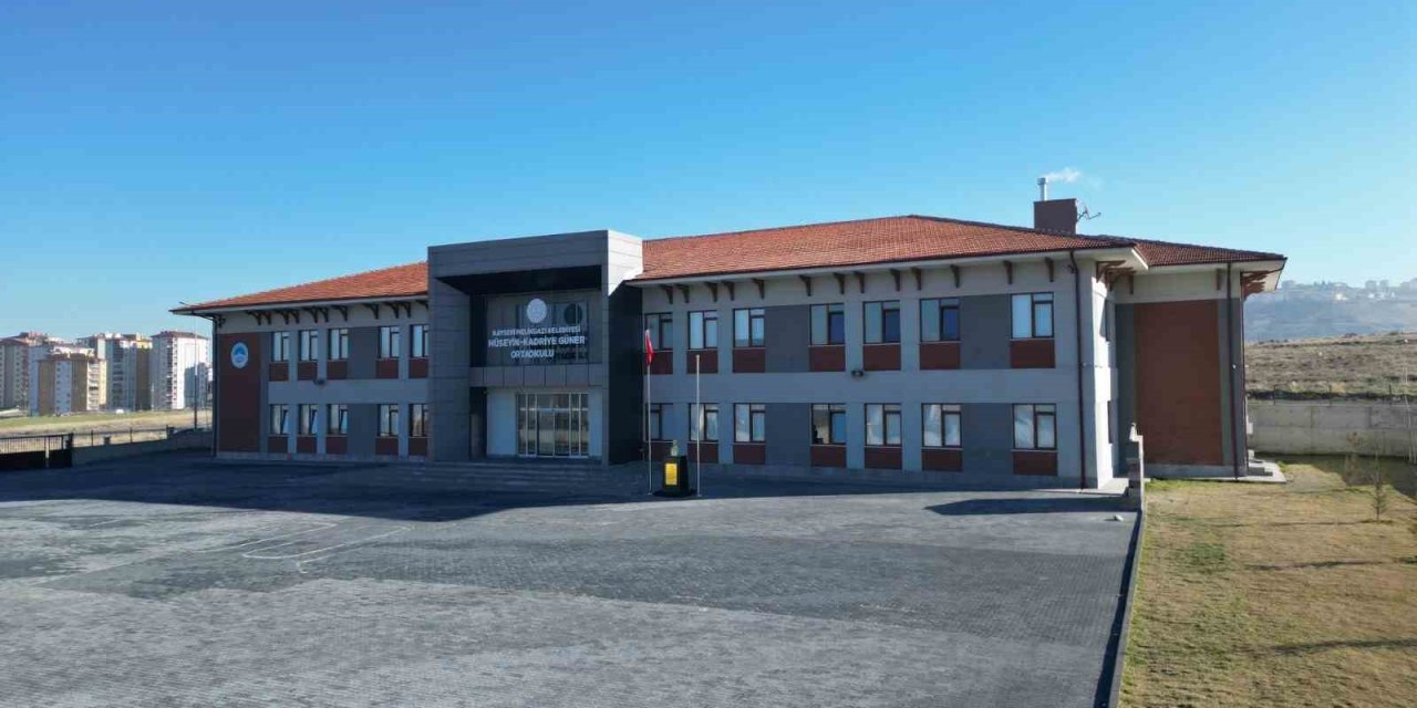 Melikgazi Belediyesi Hüseyin-kadriye Güner Ortaokulu Açılıyor