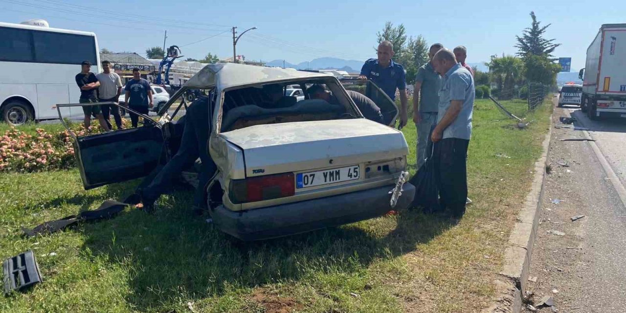 Işık İhlali Kazaya Sebep Oldu: 2 Yaralı