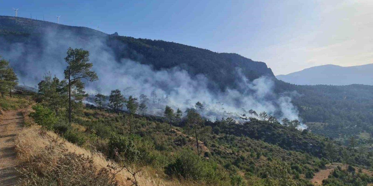 Mut’ta Ormanlık Alanda Çıkan Yangın Kontrol Altına Alındı
