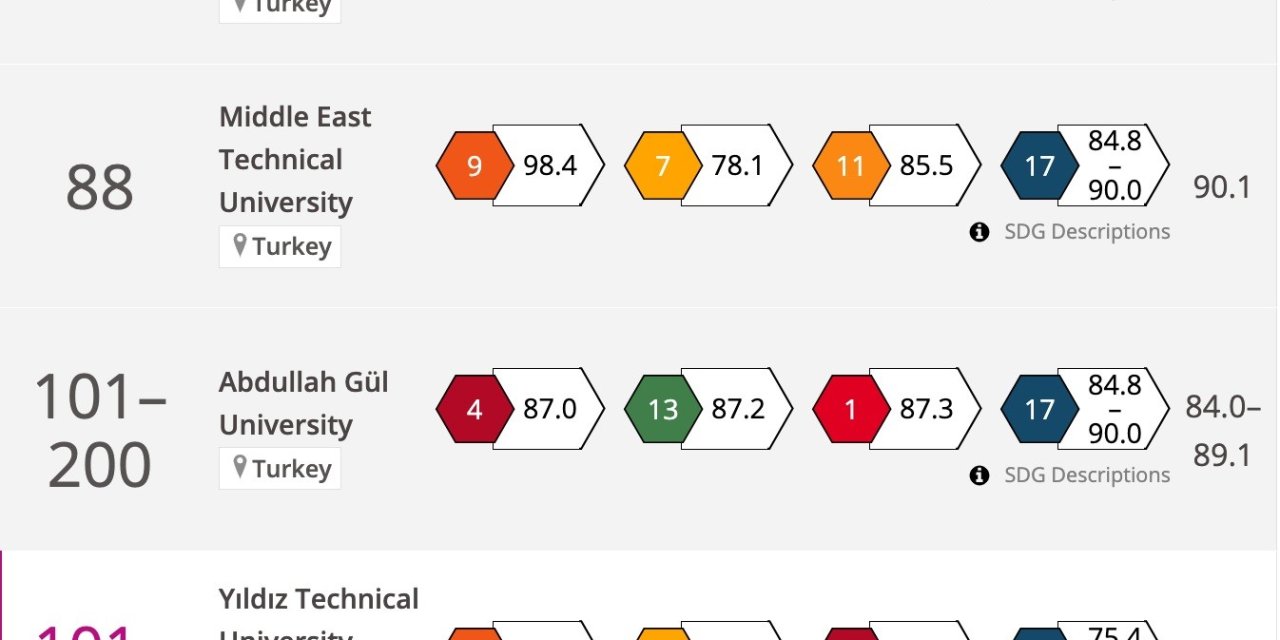 Agü 2024 Times Toplumsal Etki Sıralaması’nda Dünya Çapında İlk 200’de