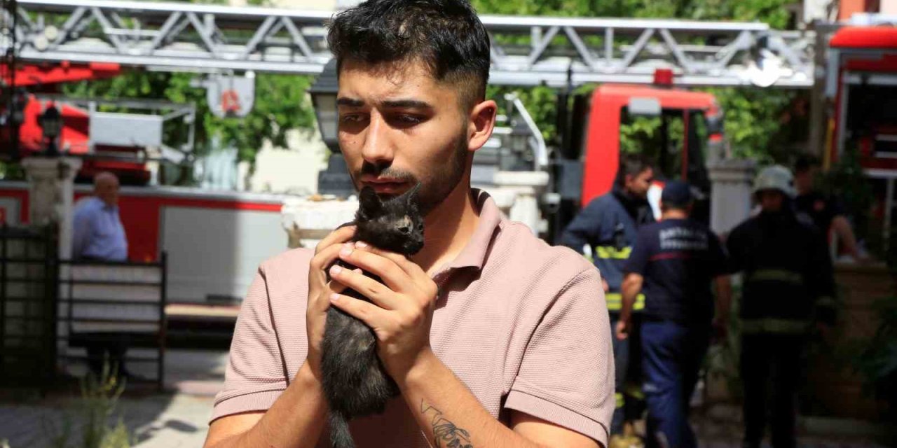 Antalya’da Nişanlı Çiftin Evi Küle Döndü