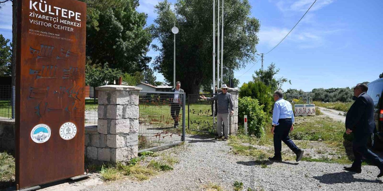 Başkan Büyükkılıç’tan Kültepe Ziyaretçi Merkezi’ne Davet