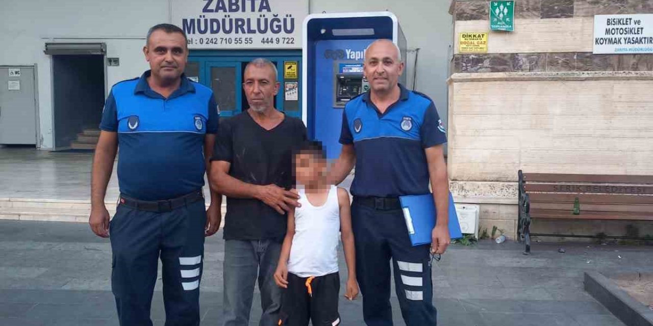 Kaybolan Çocuk Zabıta Ekipleri Tarafından Bulundu