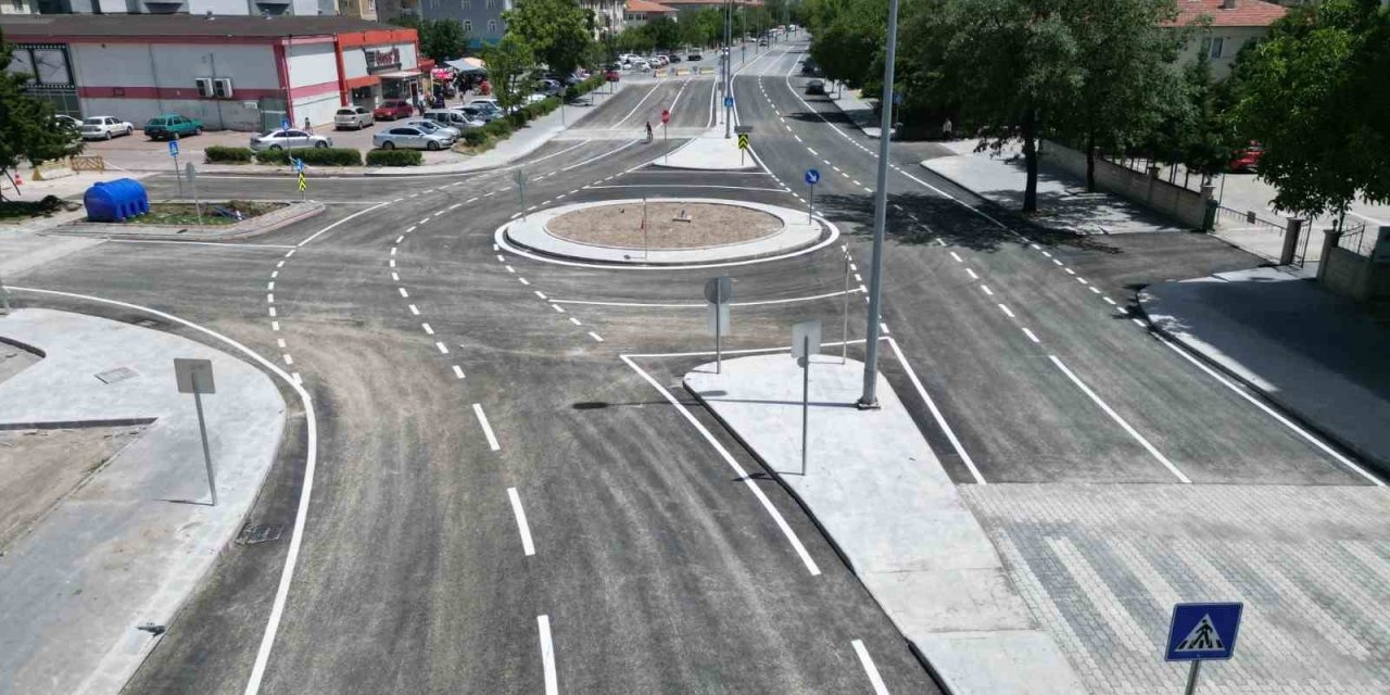 Melikgazi’de Kavşak Düzenlemesiyle Trafik Rahatlıyor