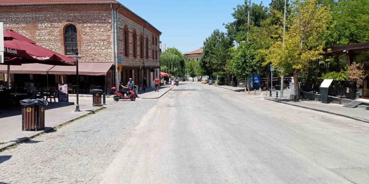 Bayram Sonrasında Odunpazarı’nda Sokaklar Boş Kaldı