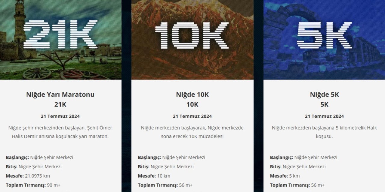 Niğde’de Şehit Ömer Halisdemir Anısına Maraton Düzenlenecek