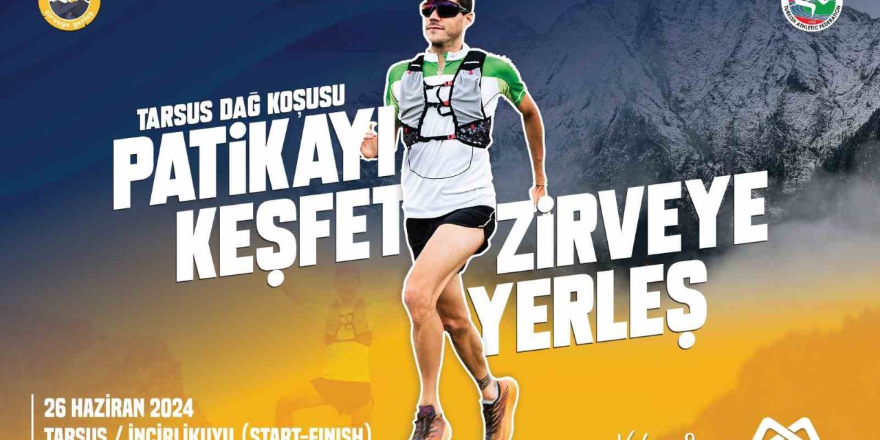 Mersin’de ’tarsus Dağ Koşusu’ Düzenlenecek