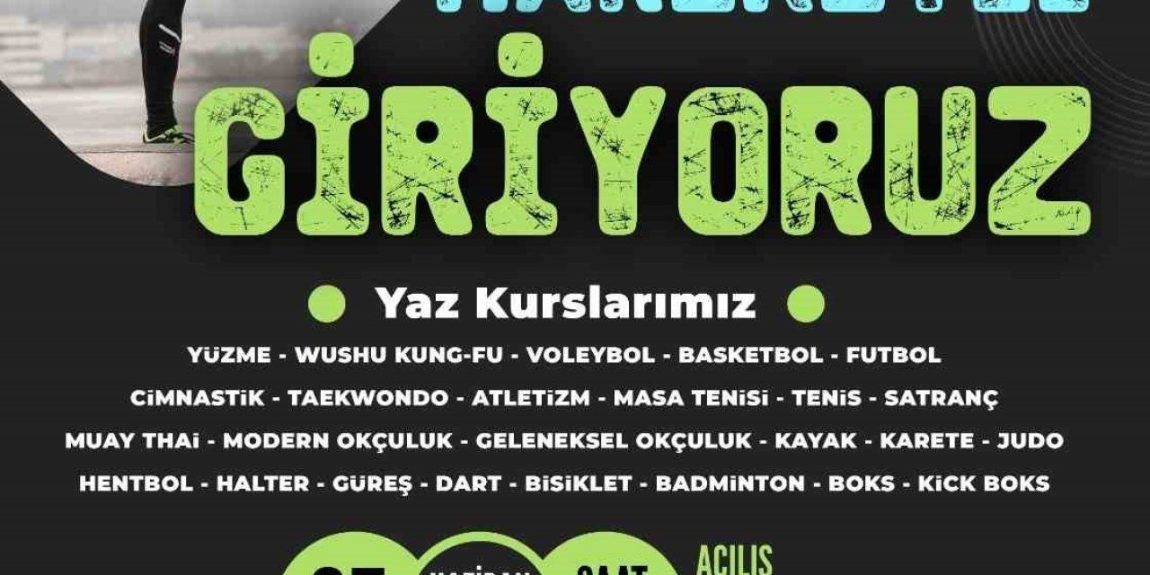 Niğde’de Yaz Spor Okulları Gençlere Kapılarını Açıyor