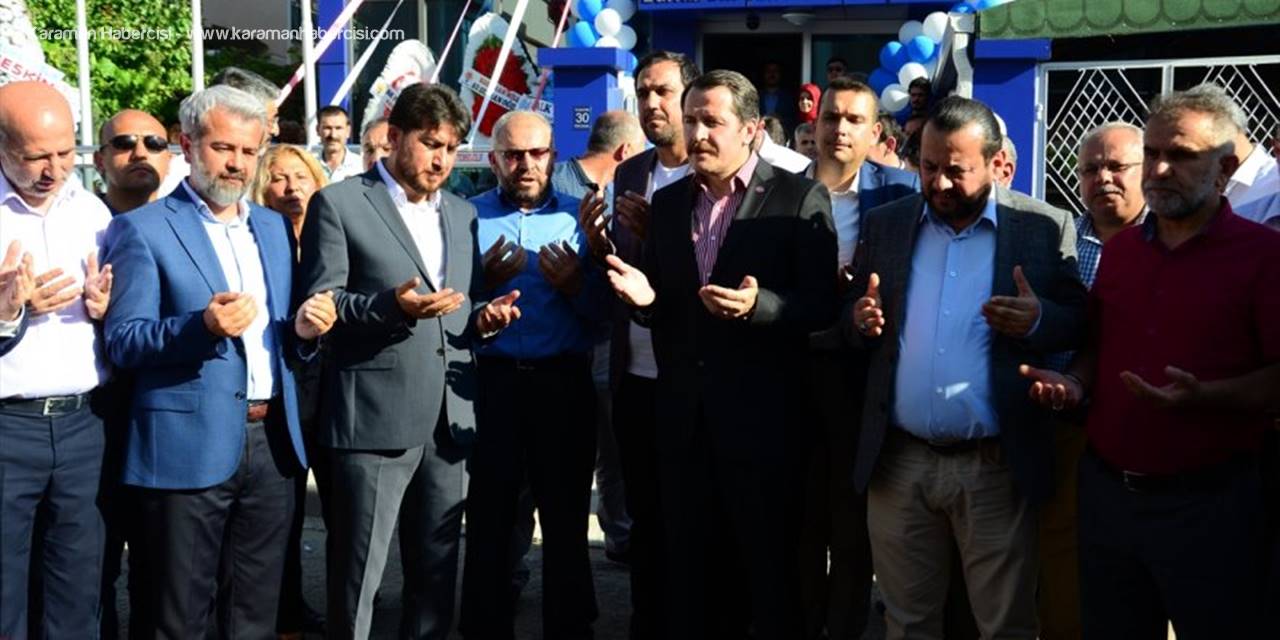 Memur-Sen Genel Başkanı Ali Yalçın, Karaman'da Hizmet Binası Açılışında