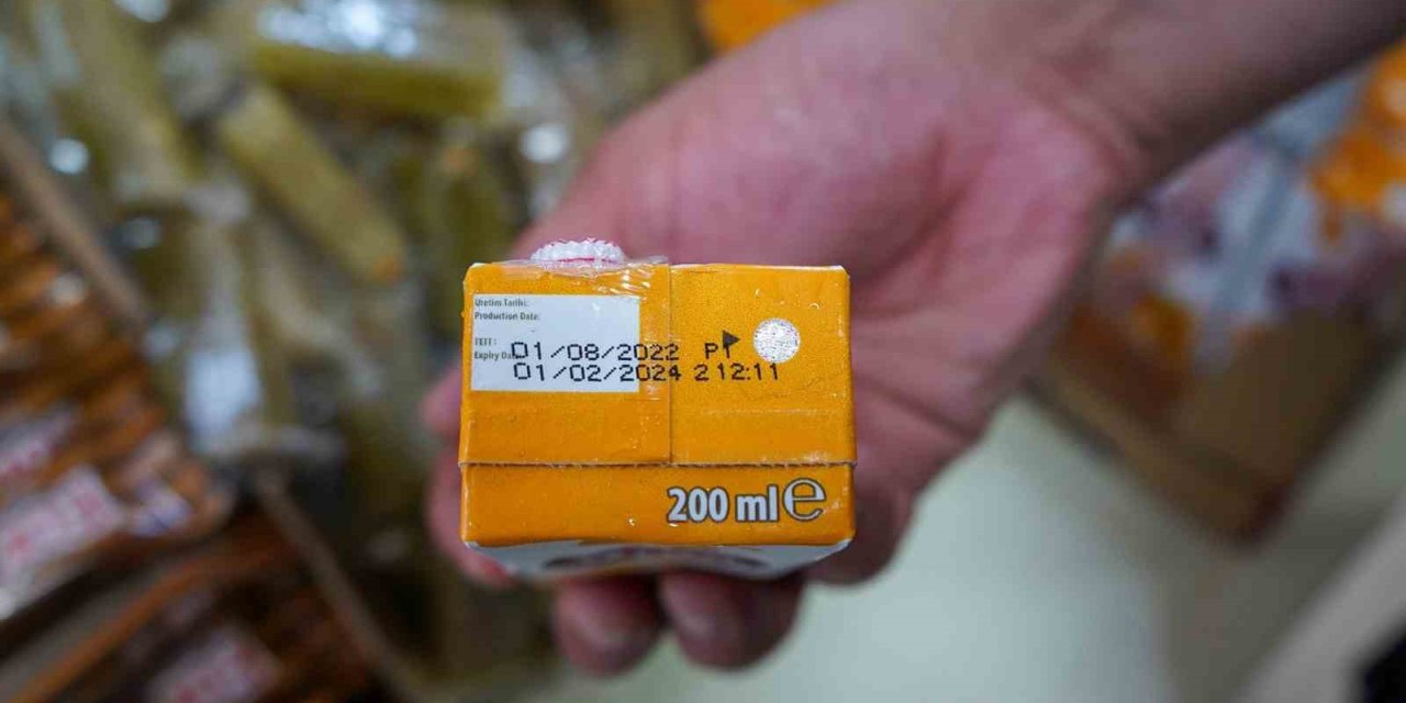 Tarsus’ta Son Kullanma Tarihi Geçmiş 238 Ürün Ele Geçirildi