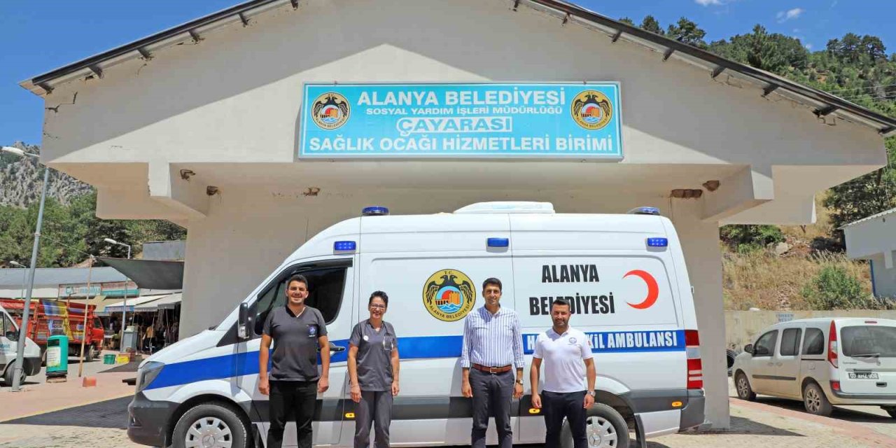 Alanya Belediyesi’nden Yaylalarda Sağlık Hizmeti