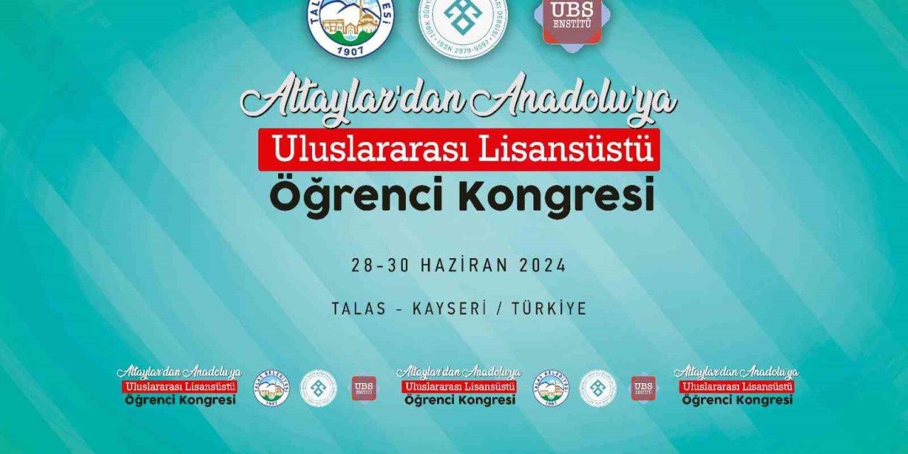 Talas’ta Uluslararası Öğrenci Kongresi