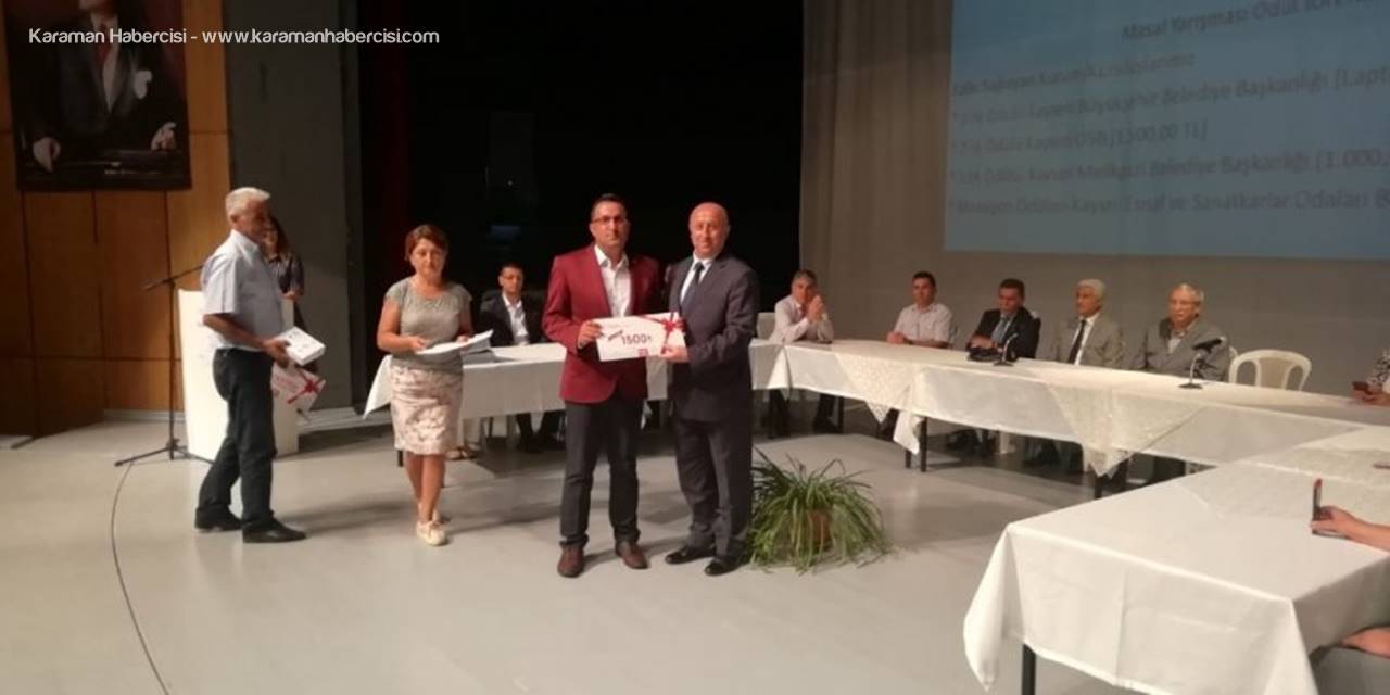 Karaman'lı Yazar Kayseri'den İkincilikle Döndü