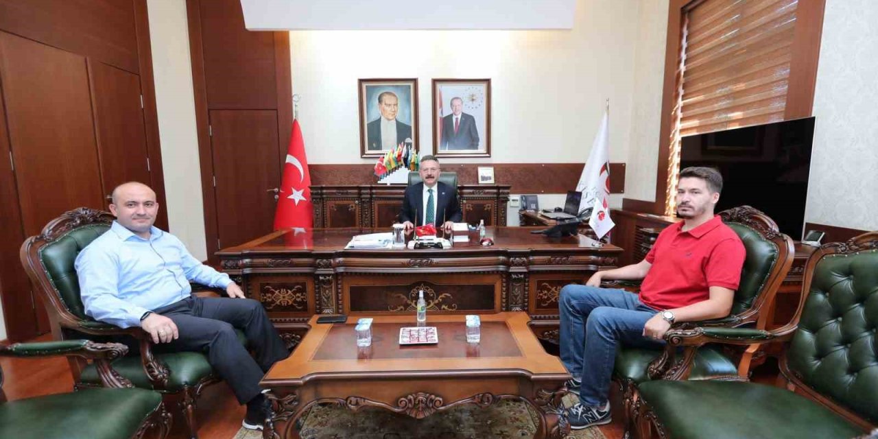 Ak Parti İl Başkanı Albayrak Ve Yardımcısı Vali Aksoy’u Ziyaret Etti