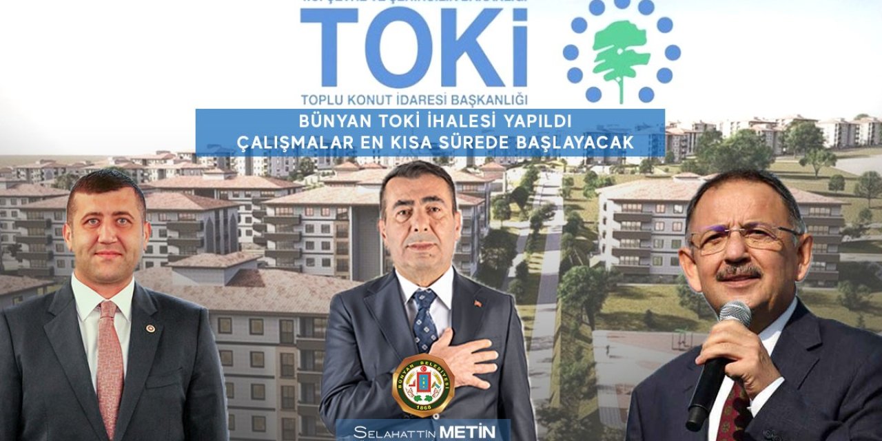 Başkan Selahattin Metin Sözünü Tuttu Toki İhalesi Tamam