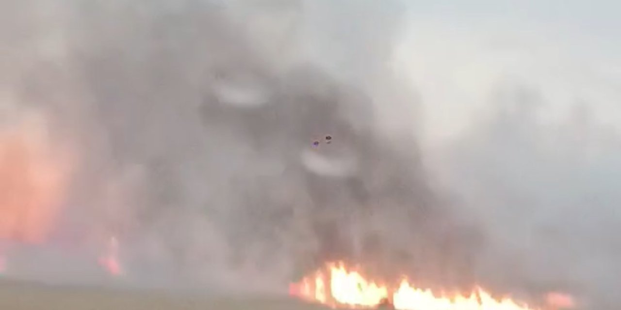 Eskişehir’de 50 Dönüm Ekili Buğday Kül Oldu