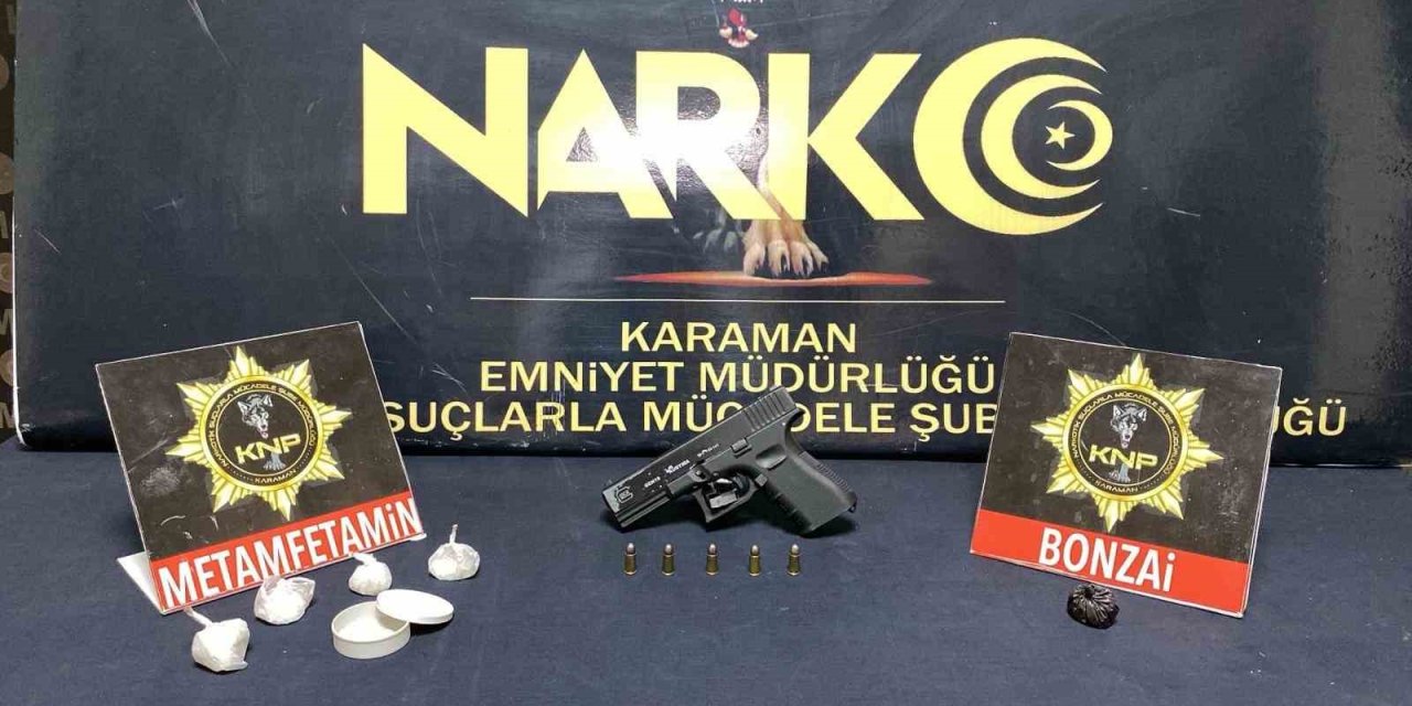 Karaman’da 4 Kişi Uyuşturucudan Tutuklandı