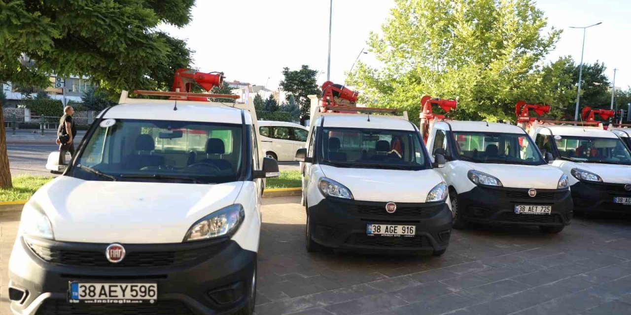 Melikgazi Belediyesi’nden İlaçlama Çalışması