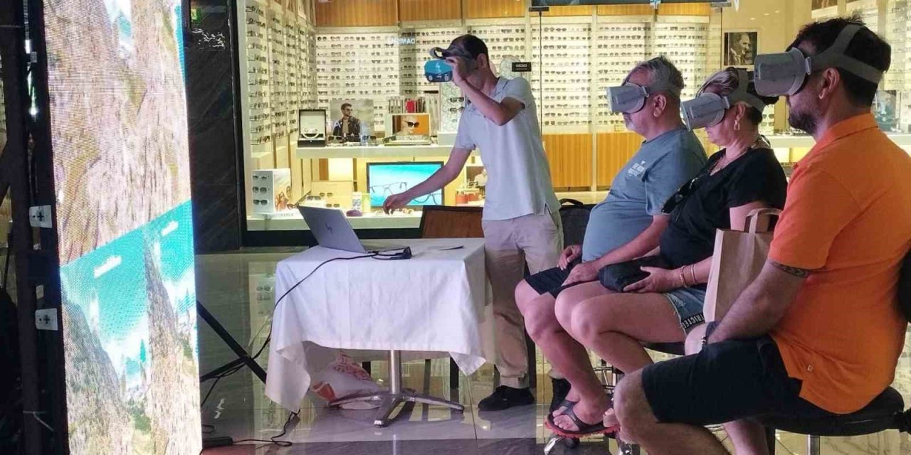Vr Etkinliğiyle Mersin’i Yeniden Keşfettiler