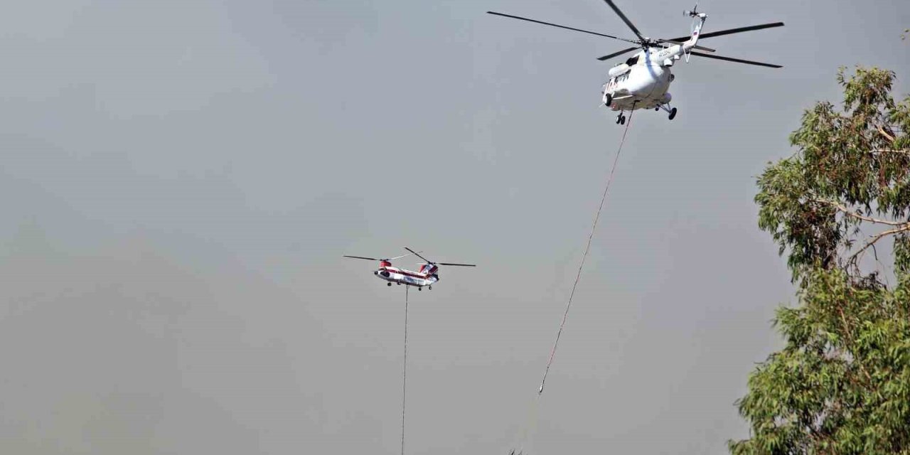 Antalya’daki Orman Yangınına 3 Saattir Müdahale Sürüyor