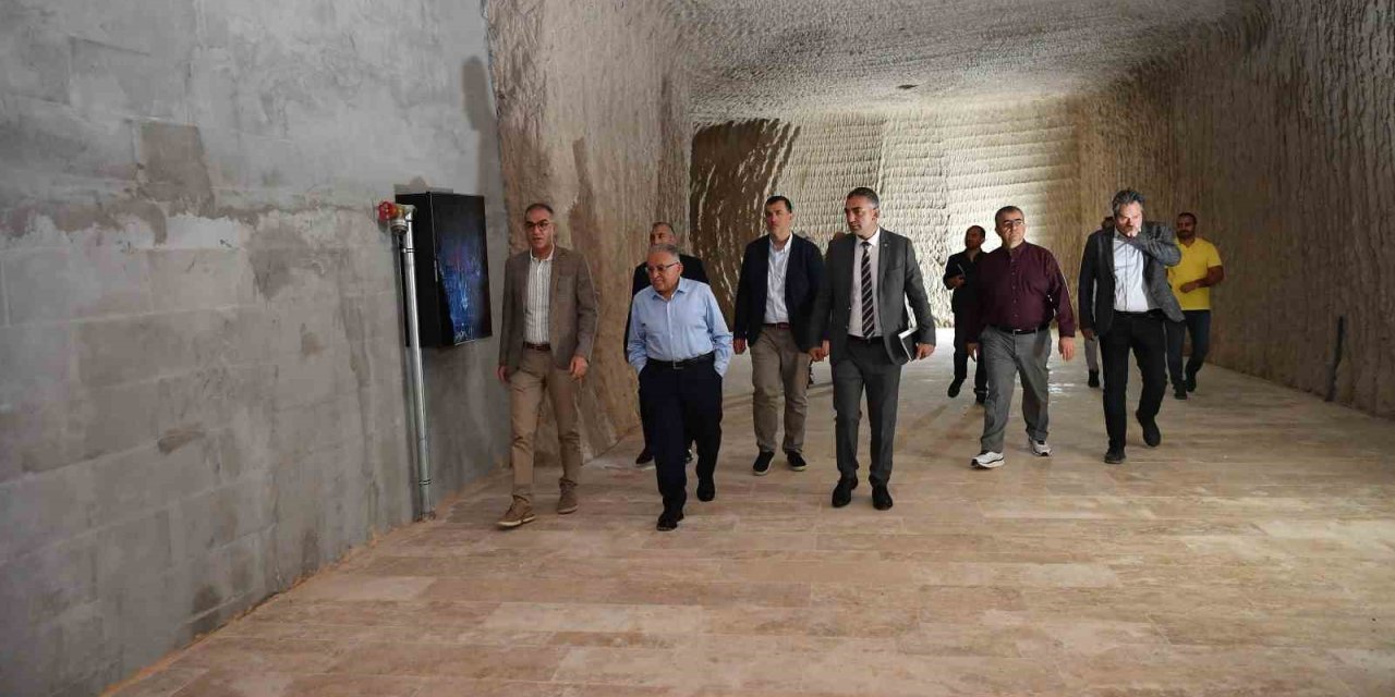 Başkan Büyükkılıç: "kayadan Oyma Kültepe Müzesi’nde Sona Gelindi"