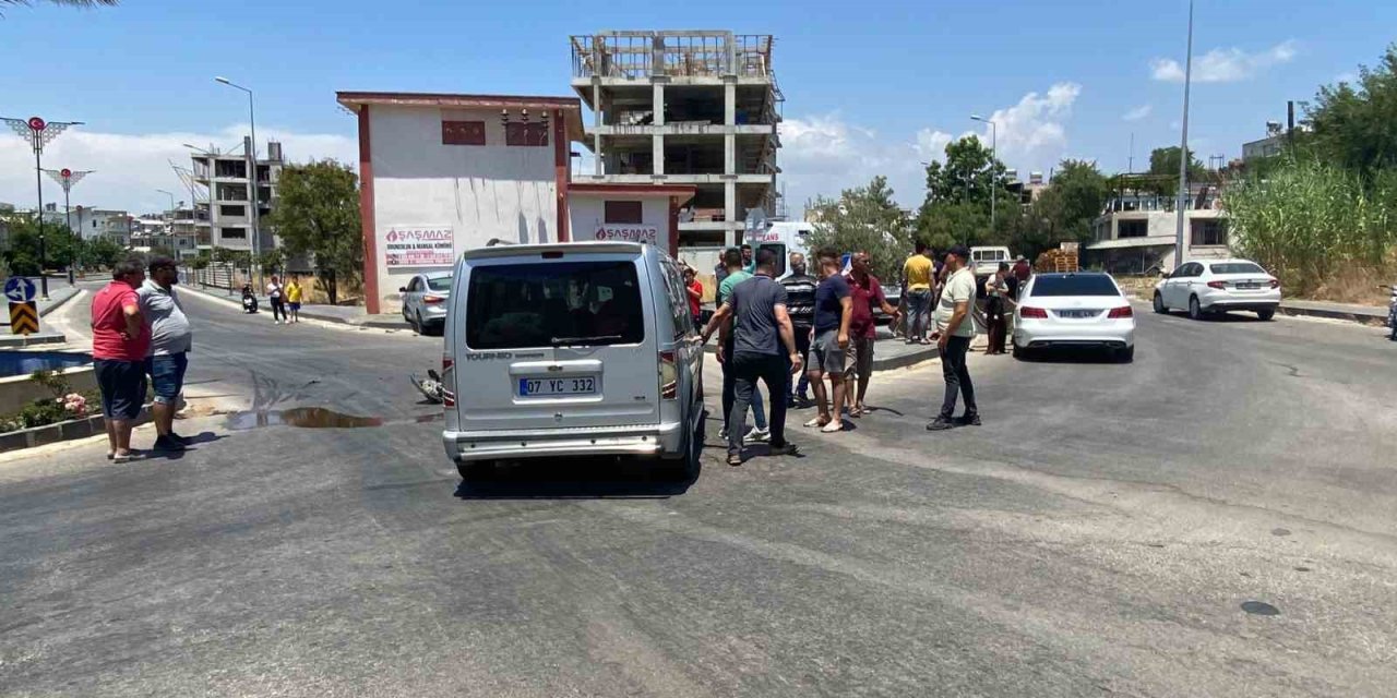 İki Otomobilin Çarpıştığı Kazada 1 Kişi Yaralandı