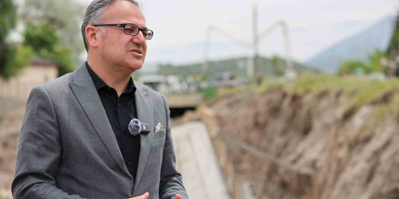 Başkan Özldoğan: "dev Kanal Projemizde Yüzde 60 Seviyesine Geldik"