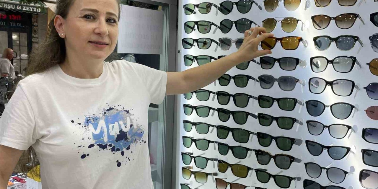 Yazın Gelmesiyle Birlikte Güneş Gözlüğü Satışları Arttı